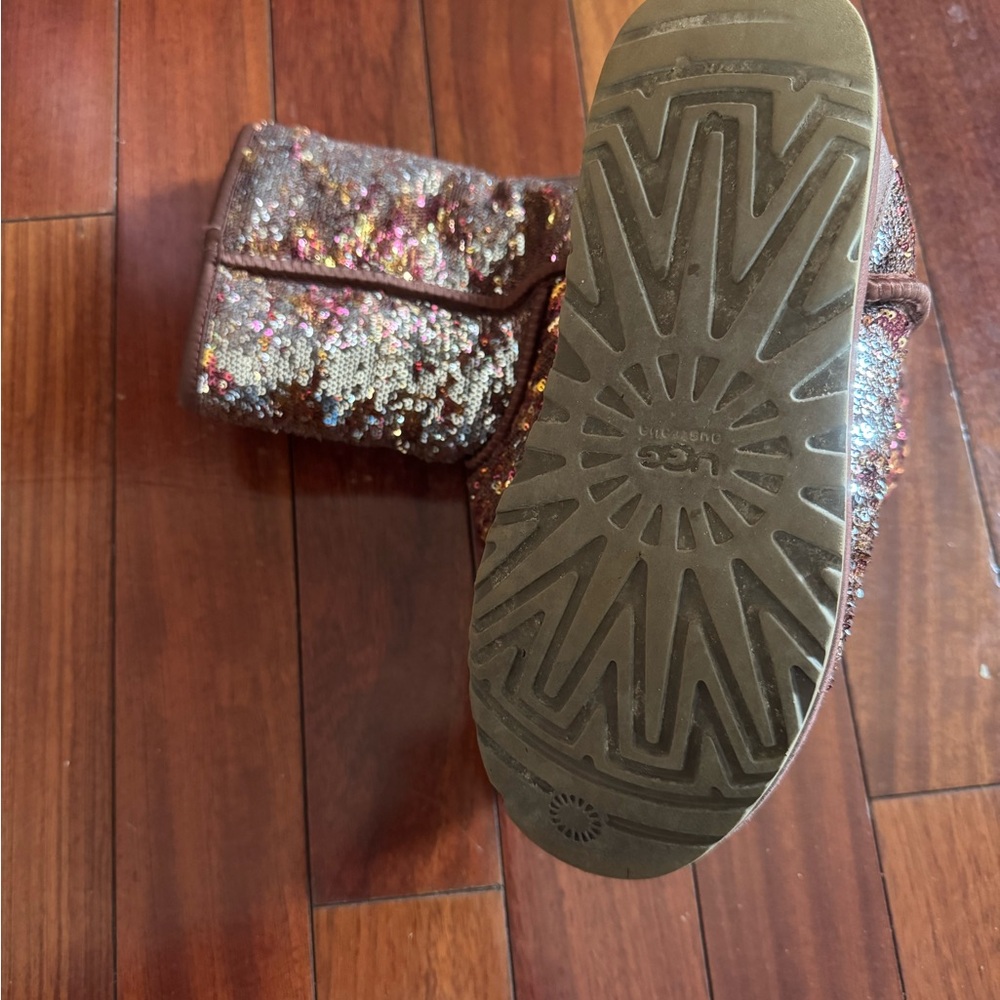 Ugg Boots With Multicolor Sequins - image 4